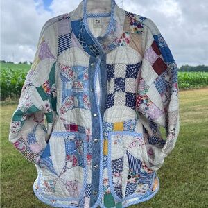 Vintage Quilt Coat — One-of-a-Kind Heirloom Reimagined